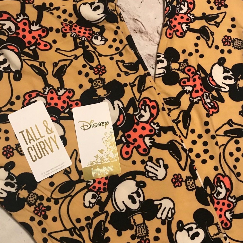LuLaRoe Disney TC Leggings NWT